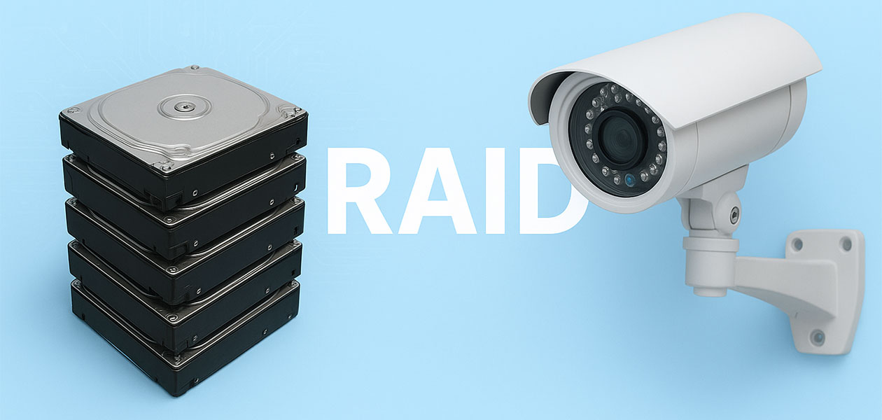 تکنولوژی Raid در دوربین مداربسته