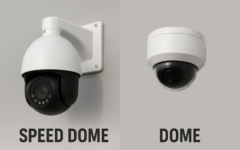 تفاوت دوربین اسپیددام و دوربین مداربسته دام چیست