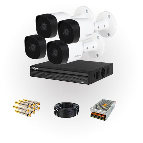 قیمت پکیج دوربین داهوا مدل DH-P4-XVR0B2A21